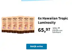Plein.nl 6x Hawaiian Tropic Luminosity aanbieding