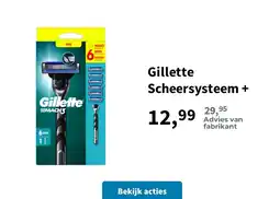 Plein.nl Gillette Scheersysteem + aanbieding