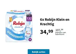 Plein.nl 6x Robijn Klein en Krachtig aanbieding
