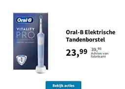Plein.nl Oral-B Elektrische Tandenborstel aanbieding