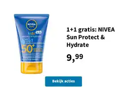 Plein.nl 1+1 gratis: NIVEA Sun Protect & Hydrate aanbieding