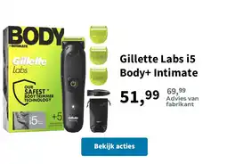 Plein.nl Gillette labs i5 body+ intimate aanbieding