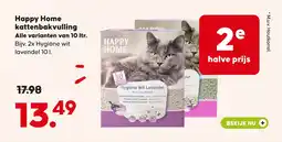Pets Place Happy Home kattenbakvulling aanbieding