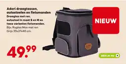 Pets Place Adori draagtassen, autostoelen en fietsmanden aanbieding