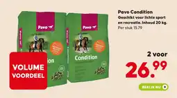 Pets Place Pavo Condition Geschikt voor lichte sport en recreatie. Inhoud 20 kg. aanbieding