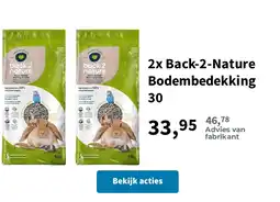 Plein.nl 2x Back-2-Nature Bodembedekking 30 aanbieding