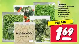 Nettorama Gesneden snijbonen, gebroken sperziebonen, bloemkool- of broccoliroosjes of groentemix aanbieding