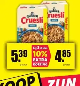 Nettorama QUAKER aanbieding