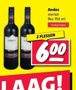 Nettorama Andes aanbieding