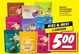 Nettorama gwoonº notenmelanges en notenmixen aanbieding
