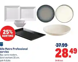 Makro Alle Metro Professional servies aanbieding