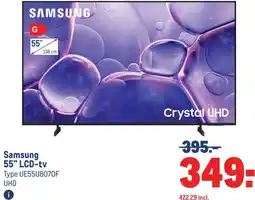 Makro Samsung 55 LCD-tv aanbieding