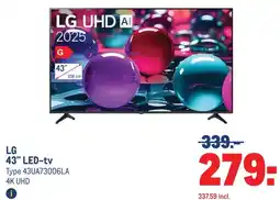 Makro LG 43 LED-tv aanbieding