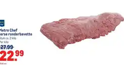 Makro Metro Chef lerse runderbavette aanbieding
