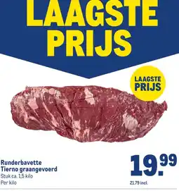Makro Runderbavette Tierno graangevoerd aanbieding