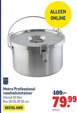 Makro Metro Professional voedselcontainer aanbieding