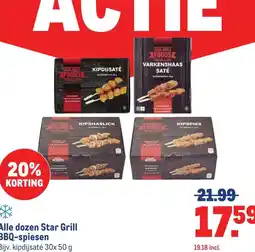 Makro Alle dozen Star Grill BBQ-spiesen aanbieding