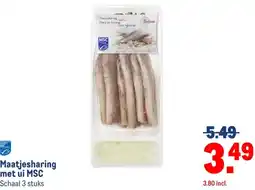 Makro Maatjesharing met ui MSC aanbieding