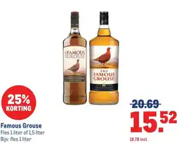 Makro Famous Grouse aanbieding
