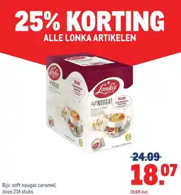 Makro ALLE LONKA ARTIKELEN aanbieding