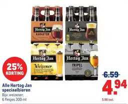 Makro Alle Hertog Jan speciaalbieren aanbieding