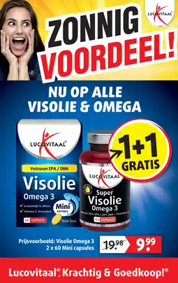 Lucovitaal Visolie Omega 3 aanbieding