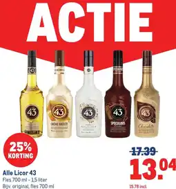 Makro Alle Licor 43 aanbieding