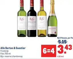Makro Alle Barton & Guestier aanbieding