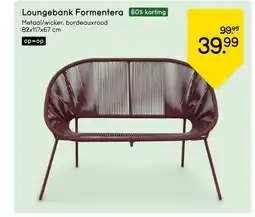Leen Bakker Bekijk loungebank Formentera aanbieding