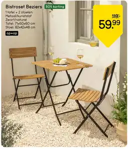 Leen Bakker Bekijk bistroset Beziers aanbieding