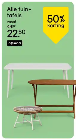 Leen Bakker Bekijk alle tuintafels aanbieding