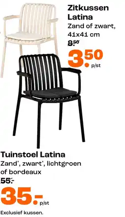 Kwantum Bekijk tuinstoel Latina aanbieding