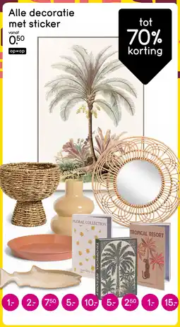 Leen Bakker Bekijk alle decoratie met sticker aanbieding