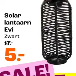 Kwantum Bekijk solar lantaarn Evi aanbieding