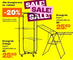 Kwantum Bekijk alle droogtorens en - rekken aanbieding
