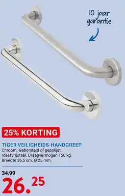 Kluswijs TIGER VEILIGHEIDS-HANDGREEP aanbieding