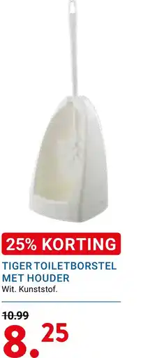 Kluswijs TIGER TOILETBORSTEL MET HOUDER aanbieding