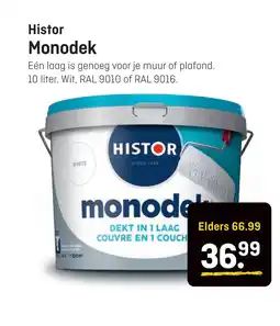Hubo Histor Monodek aanbieding