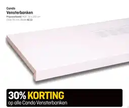 Hubo Cando Vensterbanken aanbieding