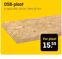 Hubo OSB-plaat aanbieding