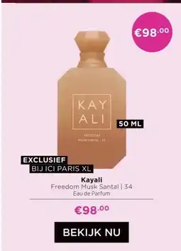 ICI Paris XL Kayali aanbieding
