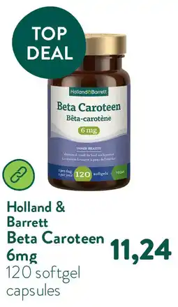 Holland & Barrett Beta Caroteen 6mg aanbieding