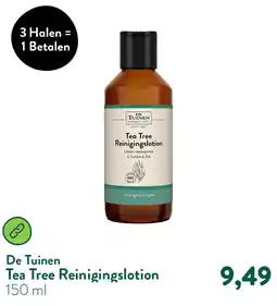 Holland & Barrett Tea Tree Reinigingslotion aanbieding