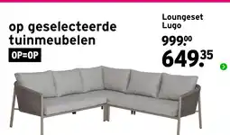 GAMMA Loungeset Lugo aanbieding