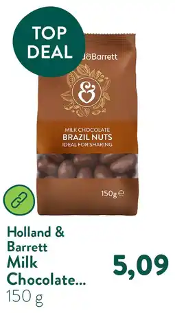 Holland & Barrett Milk Chocolate Brazil Nuts aanbieding