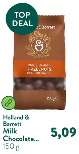 Holland & Barrett Milk Chocolate Hazelnuts aanbieding