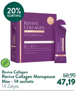 Holland & Barrett Revive Collagen Menopauze Max - 14 sachets aanbieding