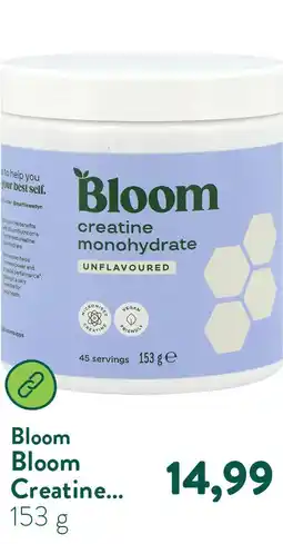 Holland & Barrett Bloom Creatine Monohydrate Unflavoured - 153g aanbieding