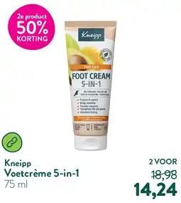 Holland & Barrett Voetcrème 5-in-1 aanbieding