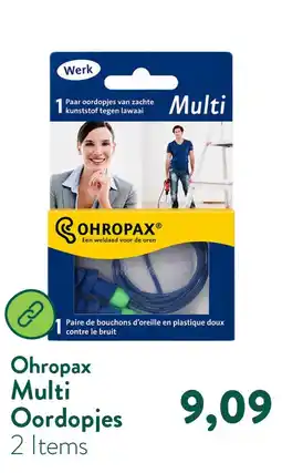 Holland & Barrett Multi Oordopjes aanbieding